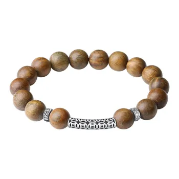TANDU Green Sandalwood Wood Bracelets Unisex