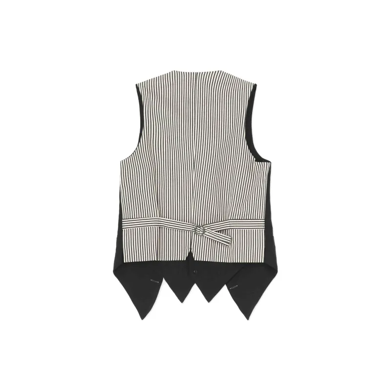 Yohji Yamamoto Pour Homme Vest Men's Black-1