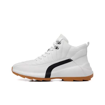 Mulinsen Chunky Sneakers Men High Top White