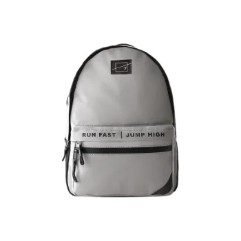 ZARA Polyurethane Backpack Regular Women's Gray