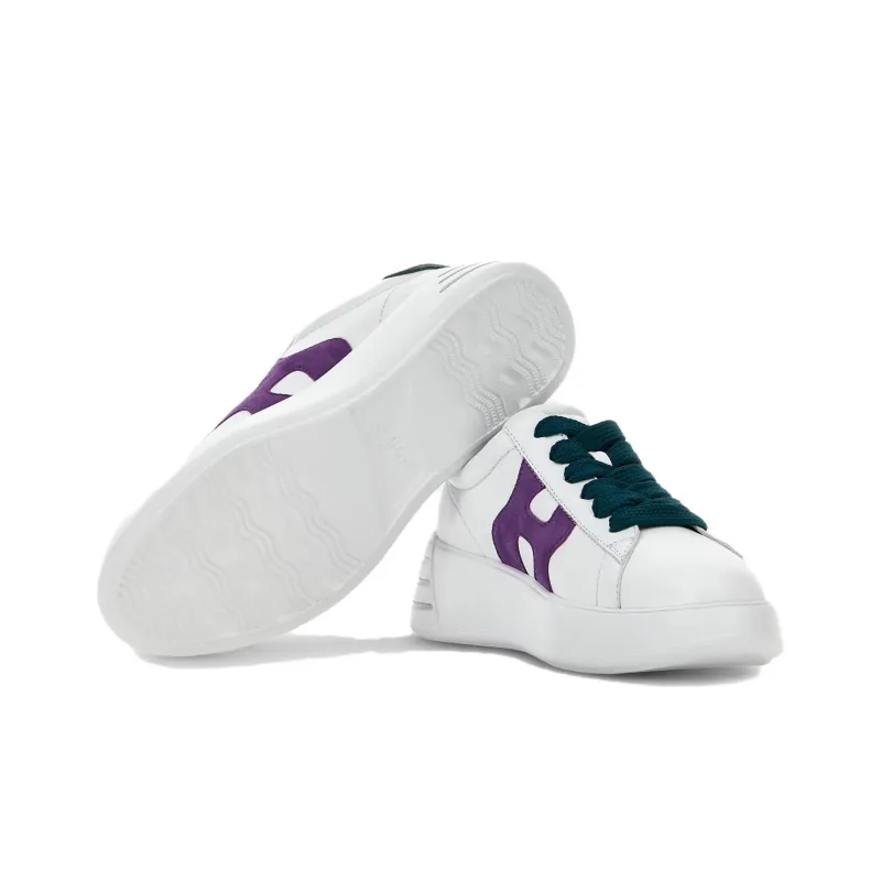 HOGAN Rebel Low-top Leather Sneakers-3