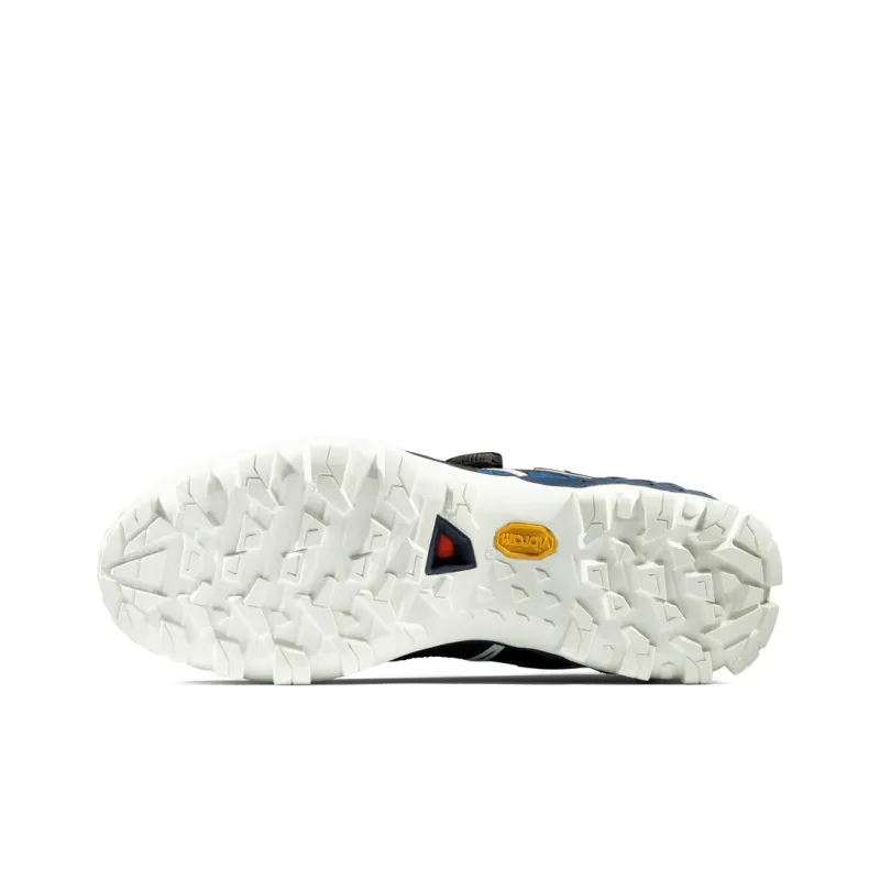 MAMMUT Ducan Slip Resistant, Abrasion Resistant, Waterproof Low Top Outdoor Shoes Men's Blue Orange-4