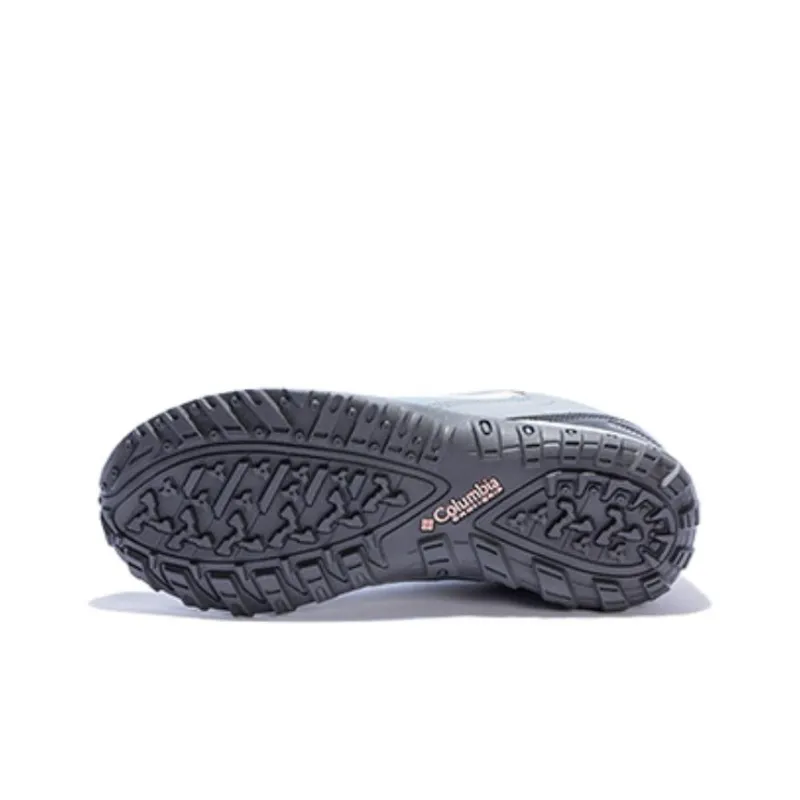 Columbia Low Top Outdoor Shoes Women's Blue Pink-4