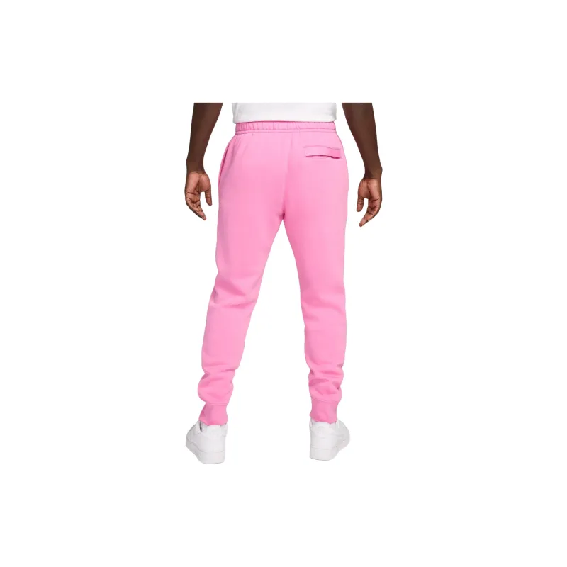 Nike Sportswear Club Fleece Knitted Sweatpants Men's Pink-1