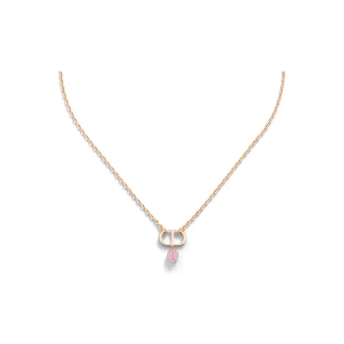 DIOR Resin, Metal, Pearl Necklaces Women's Gold