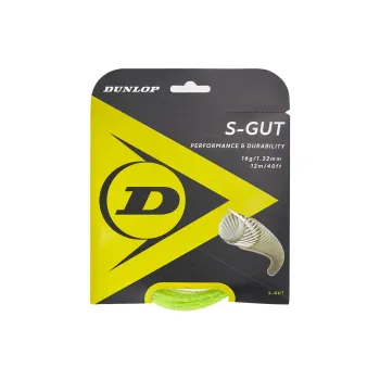 DUNLOP Tennis Racket Strings Synthetic Fiber