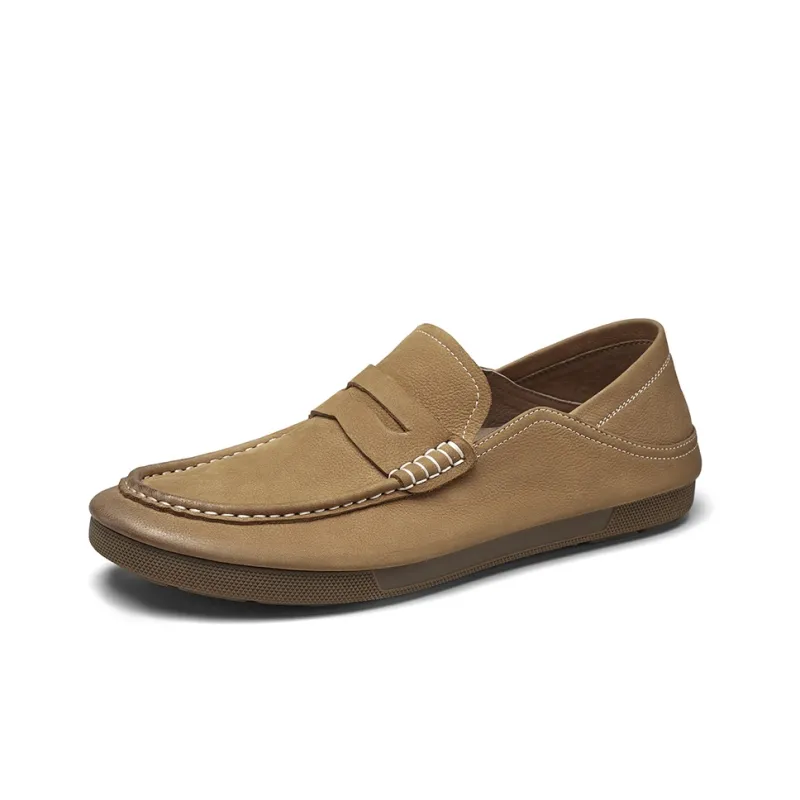 YEARCON Loafers Men Khaki-9