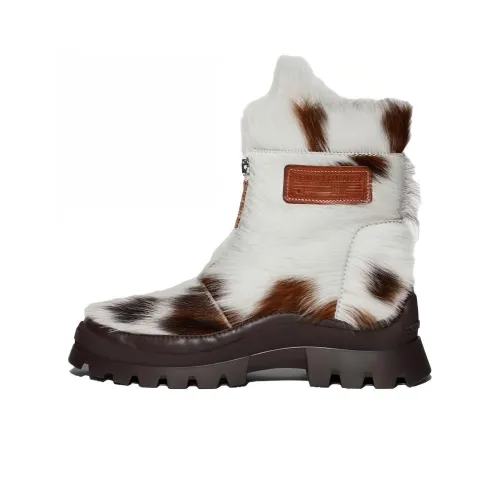 DSQUARED 2 Ankle Boots Men White/Brown