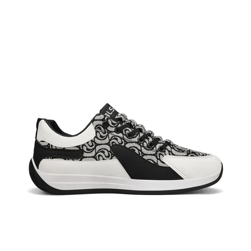 Locke Luxe Embroidery Slip Resistant, Lightweight, And Breathable Low Top Skateboard Shoes Men's-1