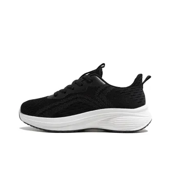 TUOPIN Flyknit Running Shoes Slip Resistant, Breathable, Quick Dry, Lightweight Low Top Casual Shoes