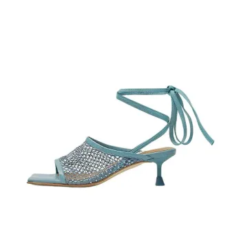 MIISTA Strap Sandals 5cm Women's Blue