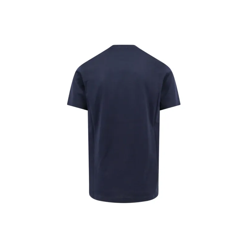 Burberry Logo Embroidered Crewneck T Shirt-1