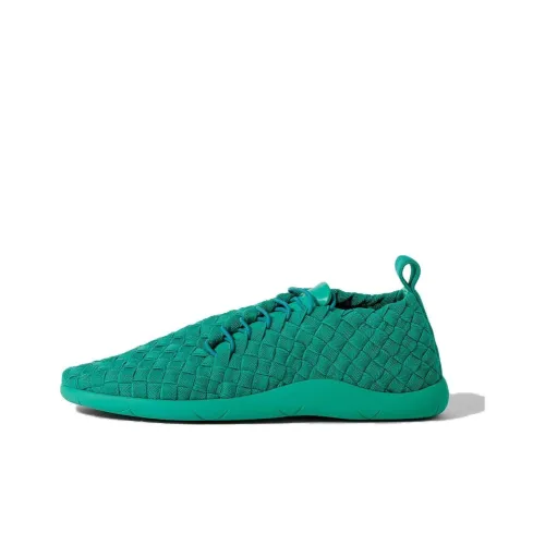 Bottega Veneta Woven Low Top Sneakers Blue