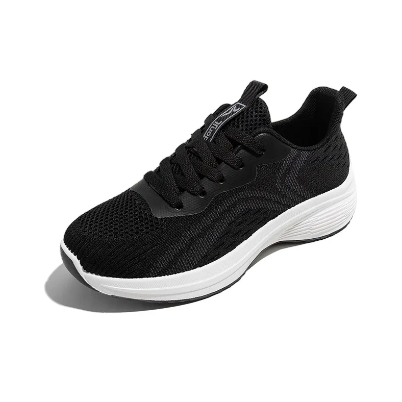 TUOPIN Flyknit Running Shoes Slip Resistant, Breathable, Quick Dry, Lightweight Low Top Casual Shoes-21