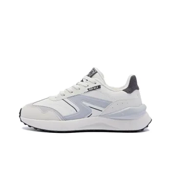 QIAODAN Cushioning And Breathable Low Top Running Shoes Women's Shark Gray