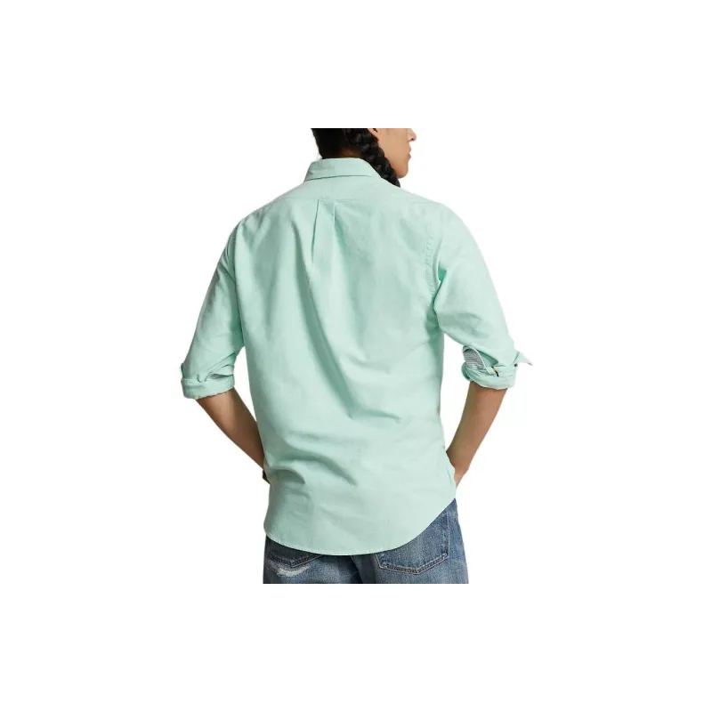 Polo Ralph Lauren SS24 Shirt Men's Light Blue Green-1