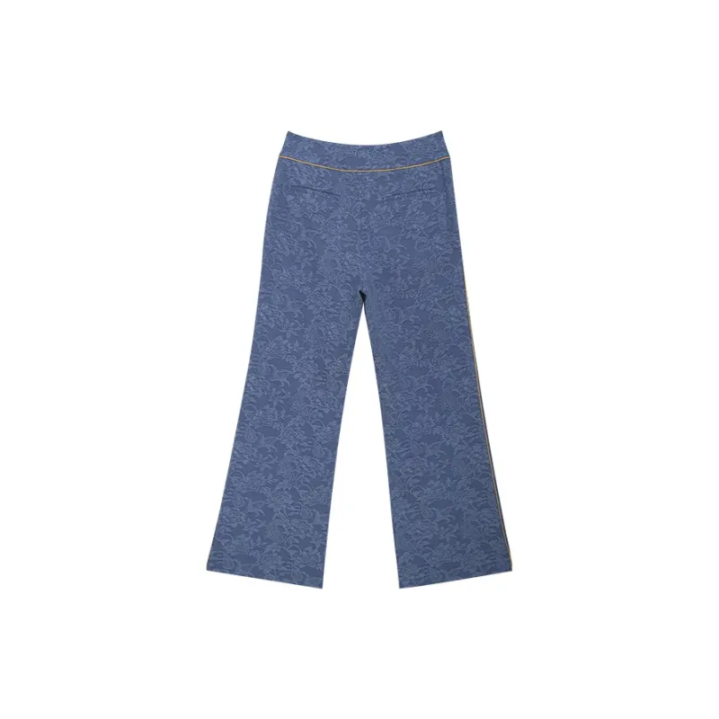 ROSESTUDIOBYGUOPEI Casual Pants Women's Blue-1
