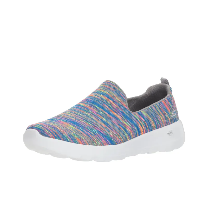 Skechers Go Walk Joy-terrific Anti-Slip Wear-Resistant Low-Top Casual Shoes Women's Blue-3