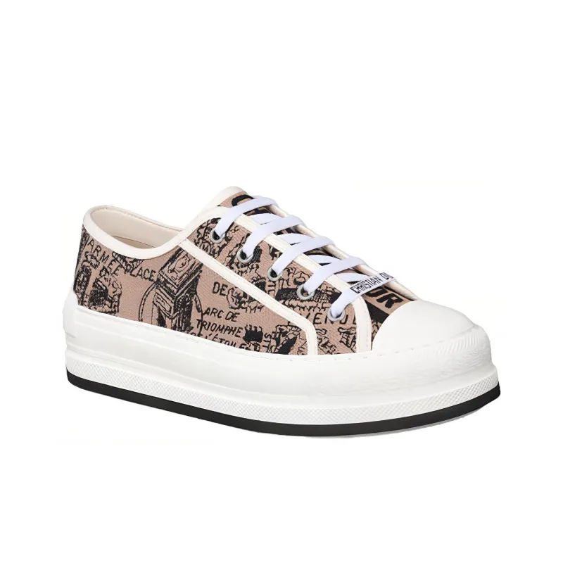 DIOR Women's Walk'N'DIOR Platform 'Plan De Paris   Beige'-2
