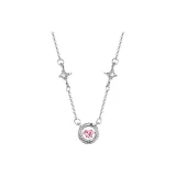 Beating Heart Necklace (Pink Diamond)
