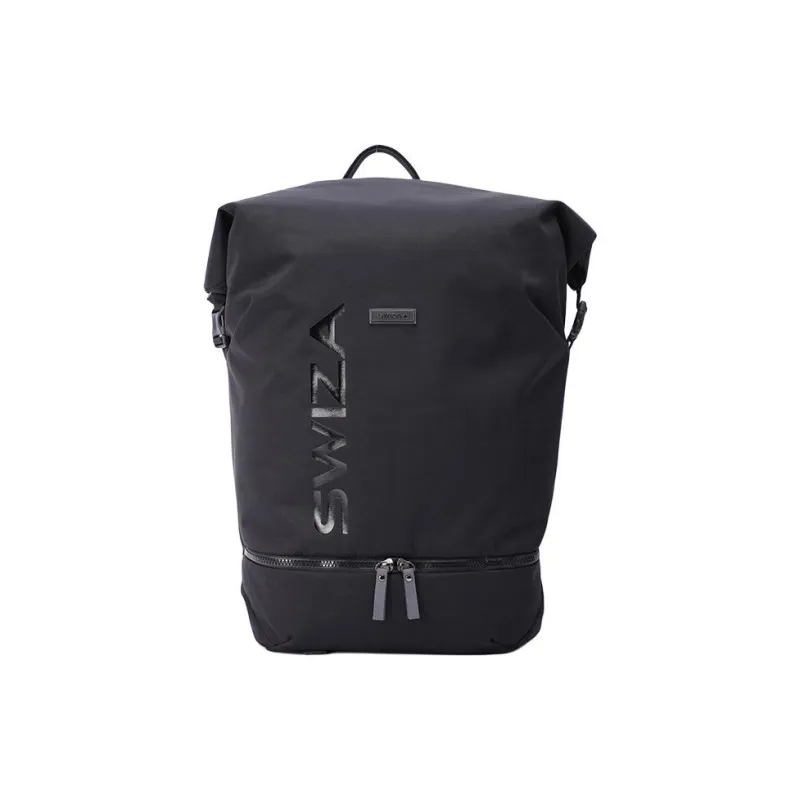 SWIZA Polyester Laptop Bag Travel Bag Backpack Regular Men's Black-0