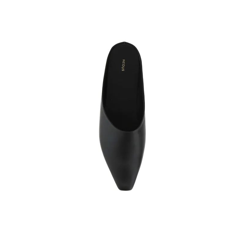 NEOUS Wrap-toe Slippers Women's Black-4