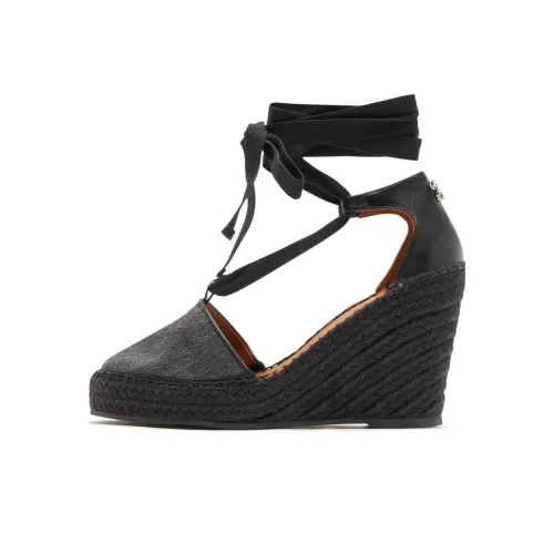 Casadei 75mm Wedge-heel Espadrilles