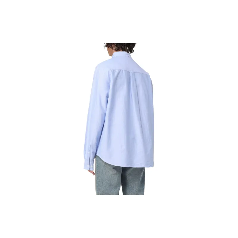 ISABEL MARANT Jasolo Logo Embroidered Buttoned Shirt-1