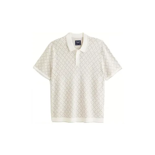 Abercrombie＆Fitch Polo Shirts Men Off White