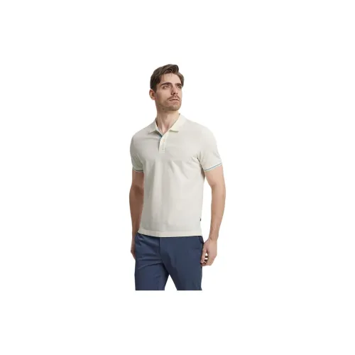 Nautica White Sail Polo Shirts Men