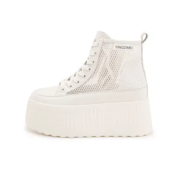 Milan Love Song Cushioned Wear-Resistant Breathable Quick-Drying High-Top Casual Shoes Women's