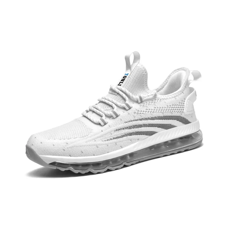 Tonlion Cushioning Anti-Slip Wear-Resistant Breathable Quick Dry Lightweight Low-Top Running Shoes Men's-5