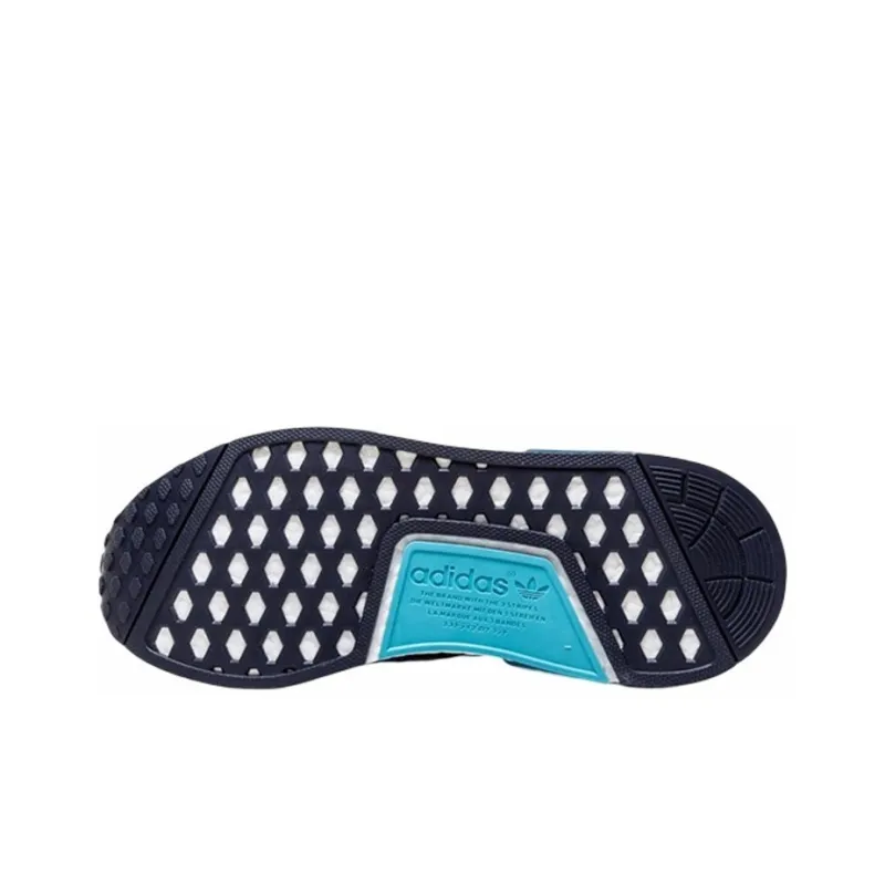 Adidas Nmd R1 Blanch Blue Women's-2