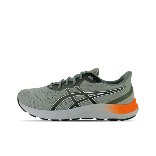 Asics Gel Excite 8 Cushioning, Slip Resistant, And Abrasion Resistant Low Top Running Shoes Men's Navy Blue