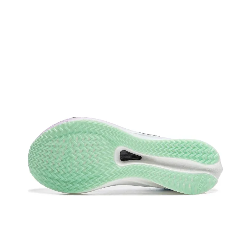 LINING Feidian 4 Challenger Running Shoes Men Low Top Mist Purple/Vero Rose Purple/Fluorescent Ice Cyan-6