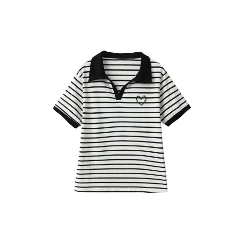 Huagaa T-Shirts Women's Stripes