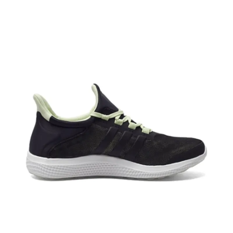 Adidas Bounce Cushioning Wear Resistant Low Top Running Shoes Women's Black-1