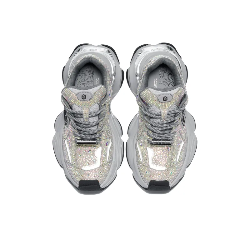 FERNANDA FRANKLIN Hidden Dragon Yao Cushioning Breathable Coverage Height Increasing Low-Top Chunky Sneakers Unisex-2