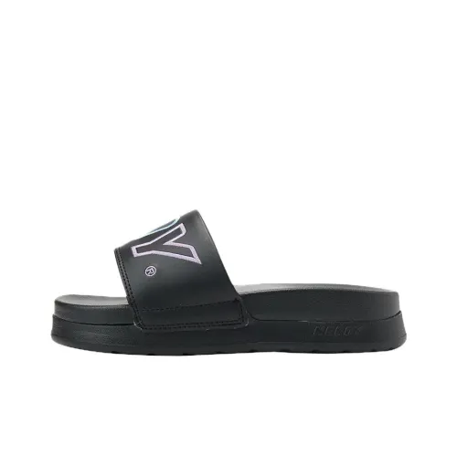 Nerdy Slide Slippers Unisex Black