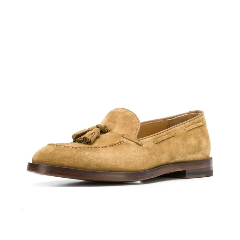 SCAROSSO William Almond Toe Loafers-2