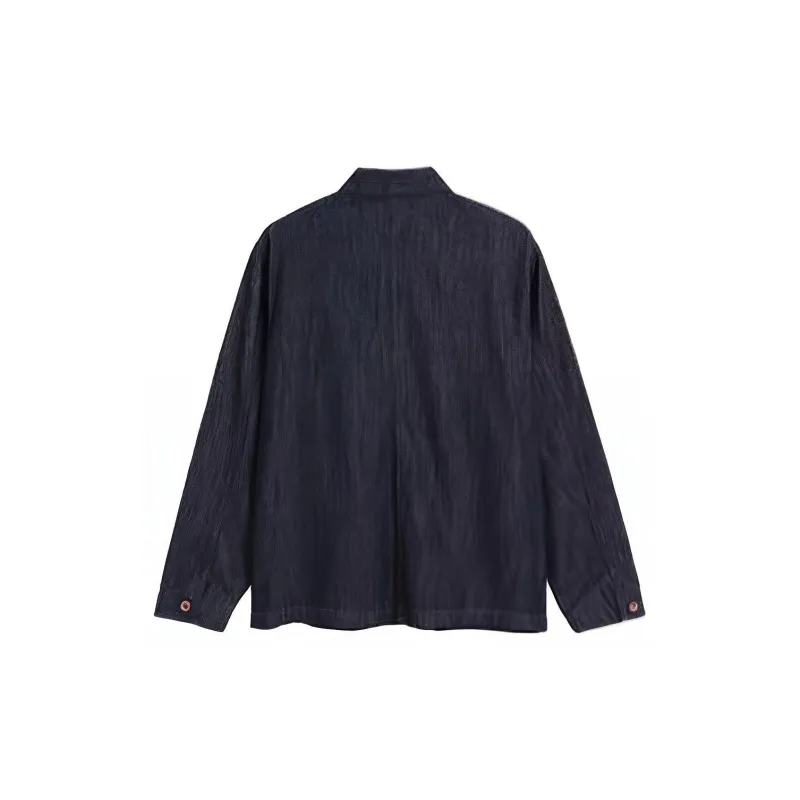 GAP SS23 Denim Jackets Men Dark Blue-1