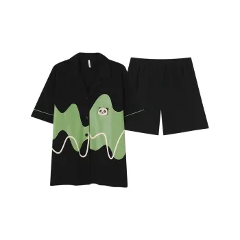 Kerener Pajama Set Women's Black