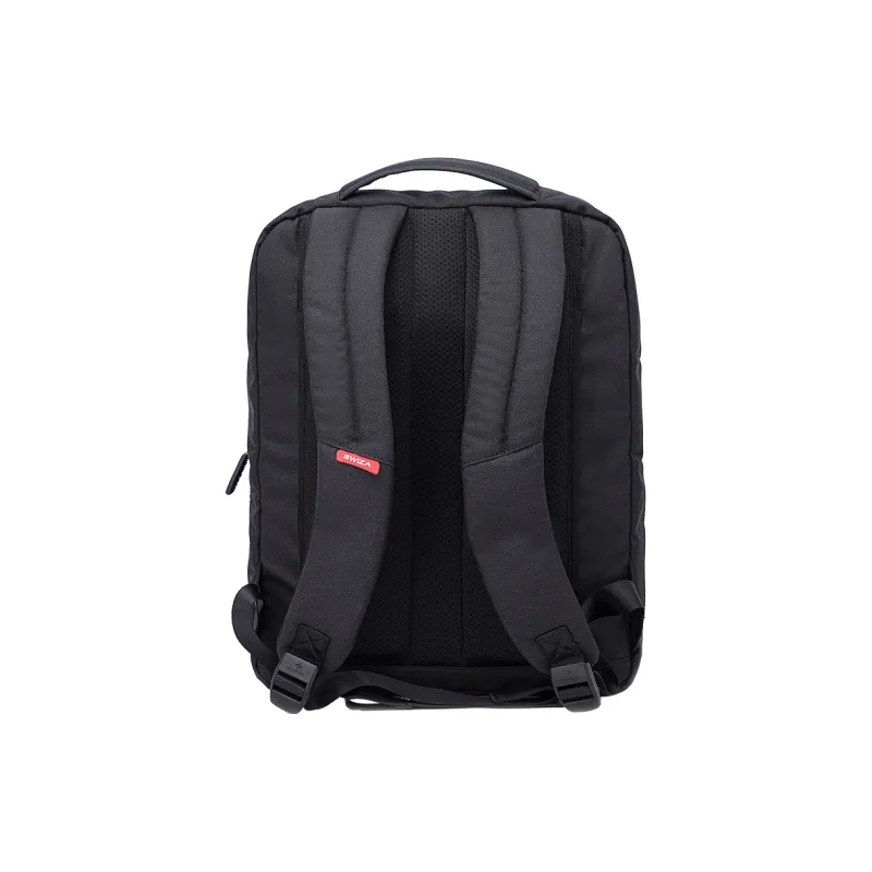 SWIZA Polyester Travel Laptop Bag Backpack Men's Black-4