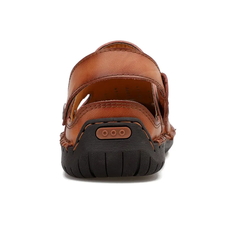 Black tailed Deer Beach Sandals Men's-9
