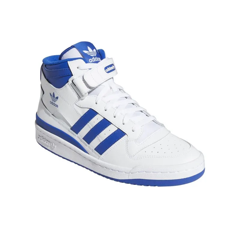 Adidas Forum Mid White Royal-2