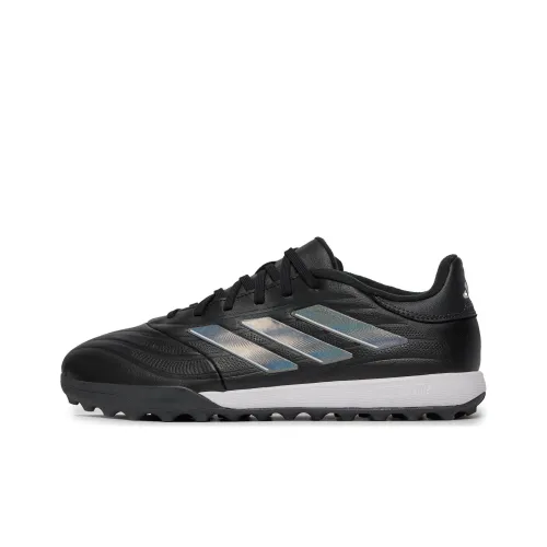 Adidas Copa TF Rubber Broken Studs Cushioning, Slip Resistant, And Abrasion Resistant Soccer Shoes Men's Black Silver