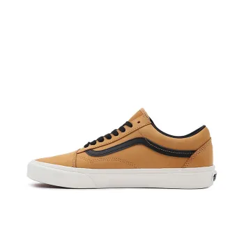 Vans Old Skool Slip-Resistant Cushioning Coverage Low-Top Skateboard Shoes Unisex Umber