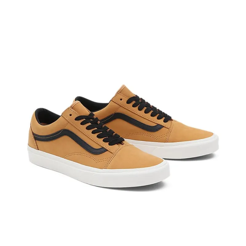 Vans Old Skool Slip-Resistant Cushioning Coverage Low-Top Skateboard Shoes Unisex Umber-2