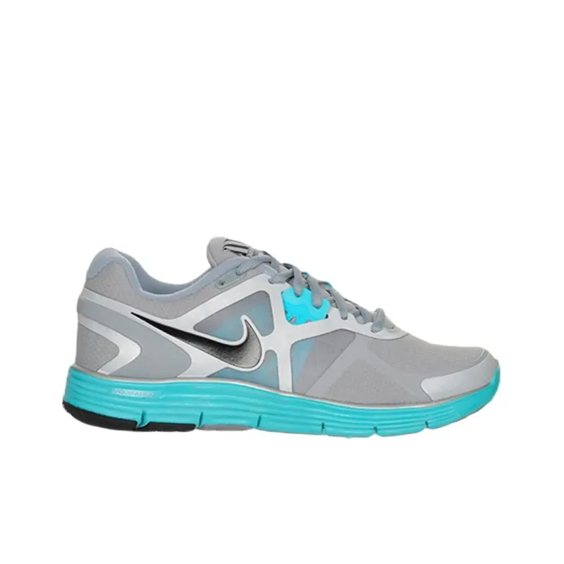 Nike Lunarglide 4 Anti-Slip Wear-Resistant Low-Top Running Shoes Men's Gray Blue-1