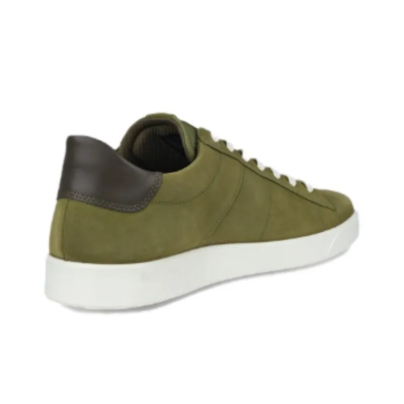 Ecco Low Top Skateboard Shoes Men's Green-4